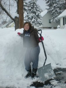 January 2011. Snow day chic. 